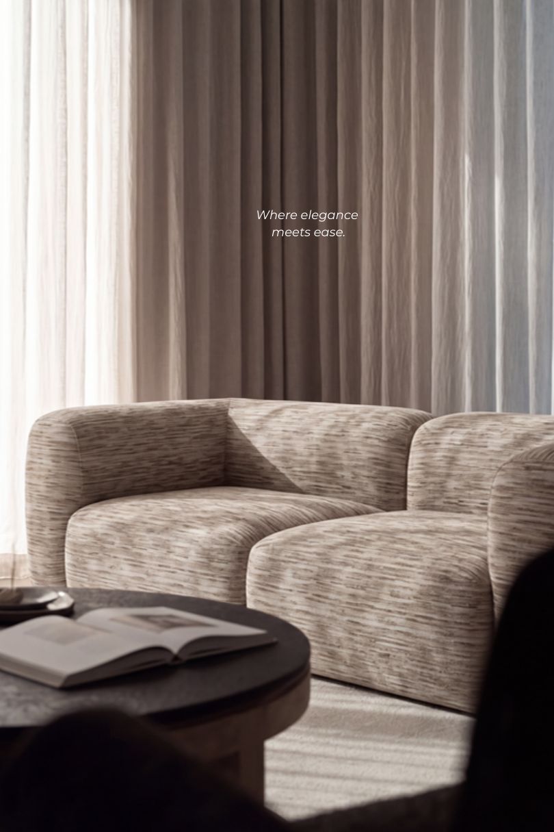 Catalogue page: Turin sofa, where elegance meets ease