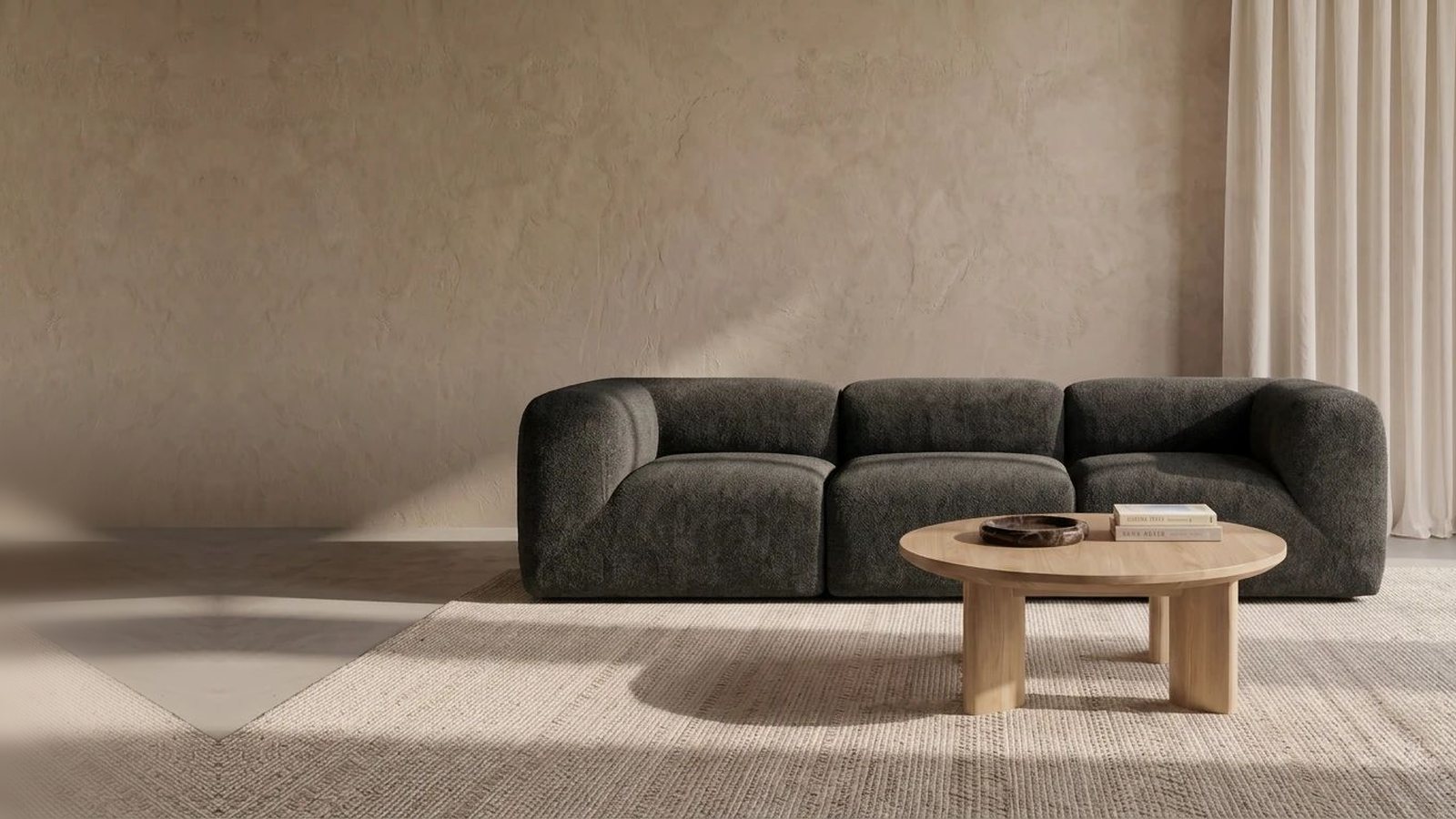 Floom sofa in charcoal