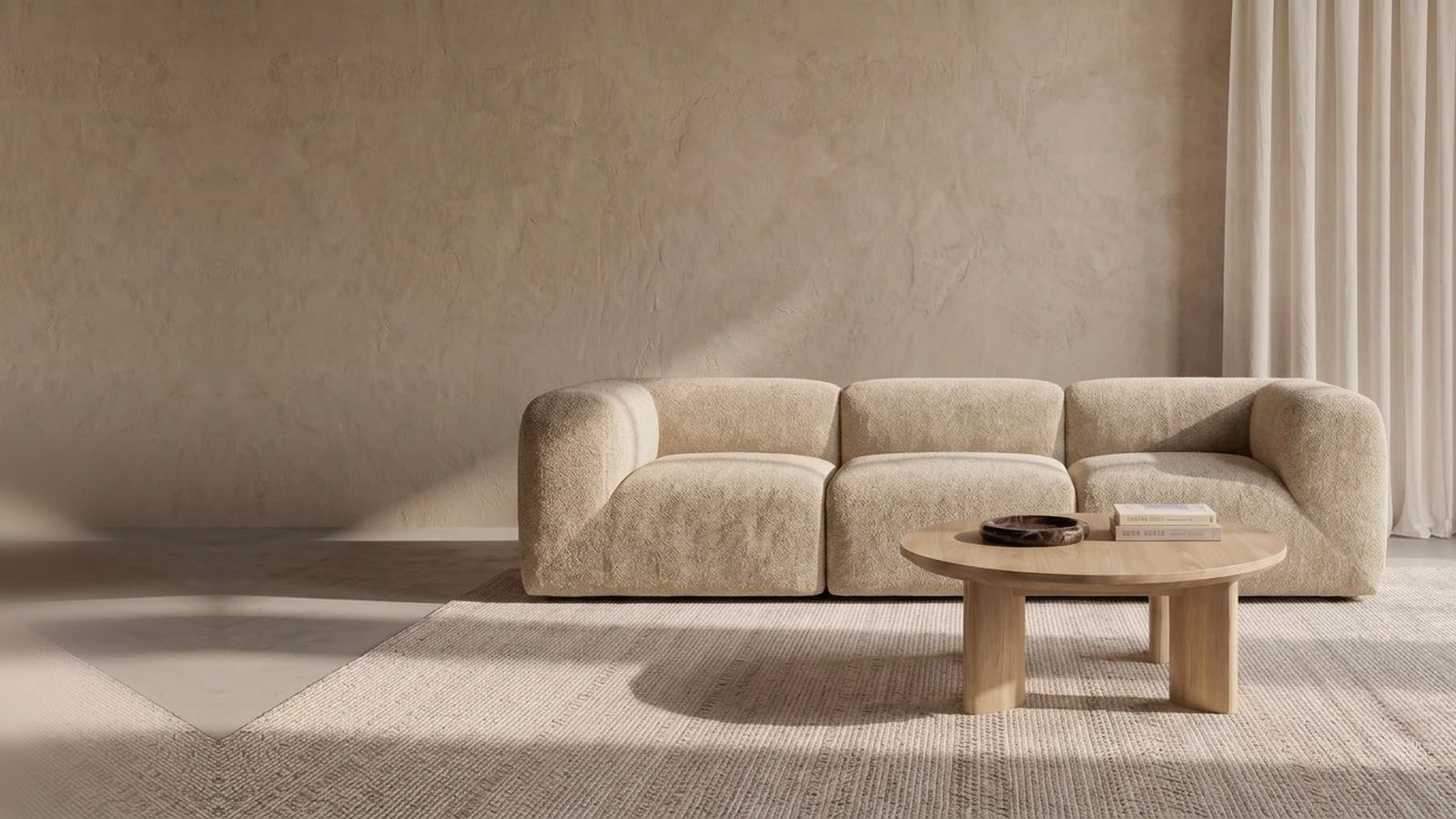 Floom sofa in cream