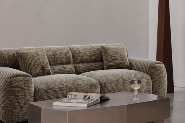 Riga sofa in a living room